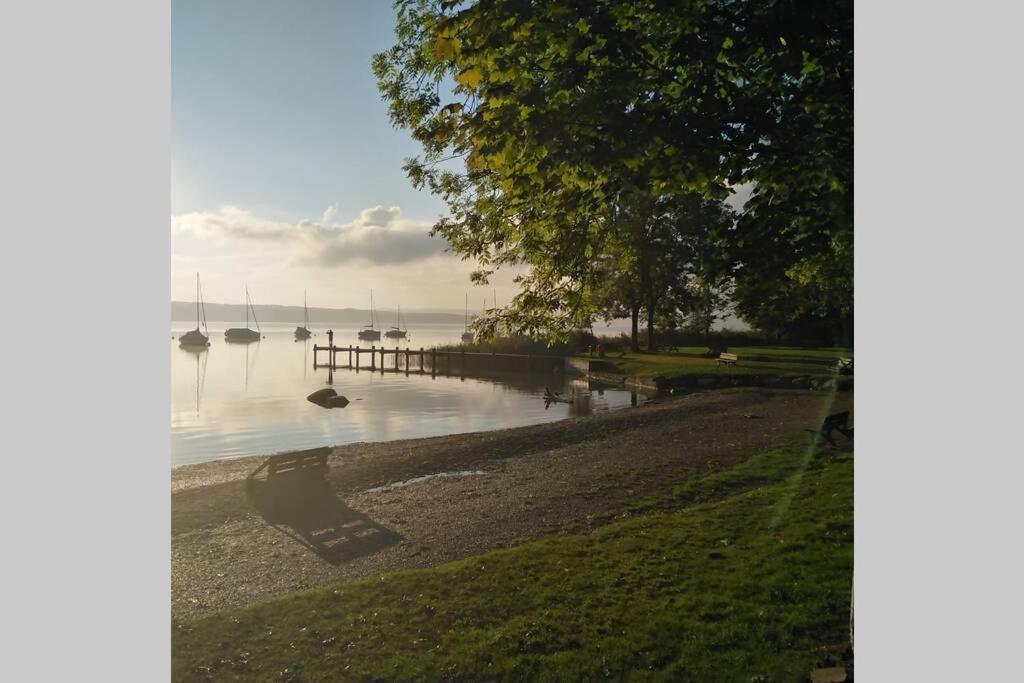 Fewo Happy Place In Traumhafter Lage See Nah Utting am Ammersee Bagian luar foto