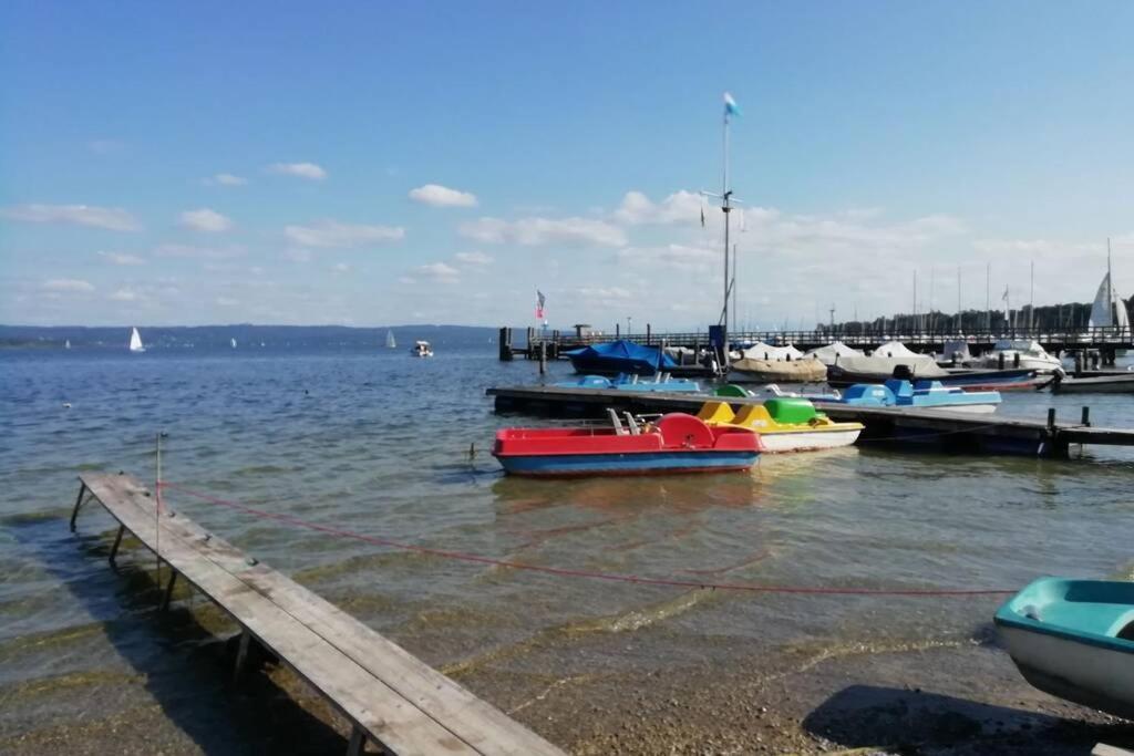 Fewo Happy Place In Traumhafter Lage See Nah Utting am Ammersee Bagian luar foto