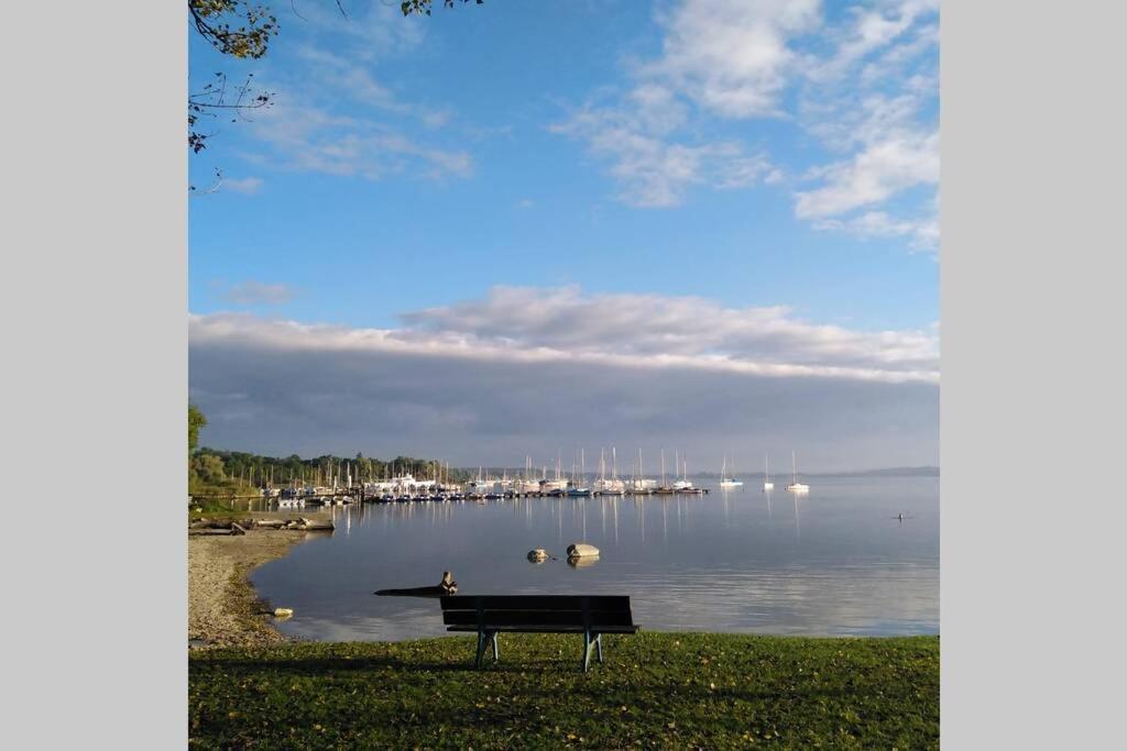 Fewo Happy Place In Traumhafter Lage See Nah Utting am Ammersee Bagian luar foto