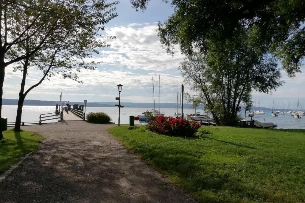 Fewo Happy Place In Traumhafter Lage See Nah Utting am Ammersee Bagian luar foto